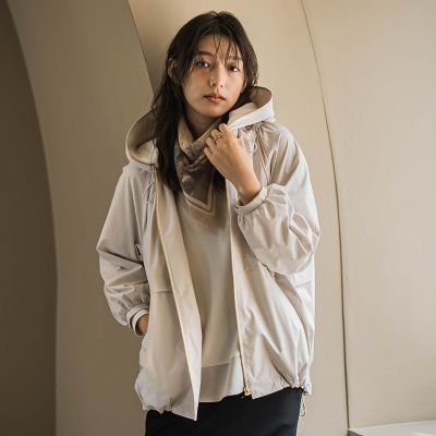 ストレッチタフタフーディブルゾン | MAYSON GREY (Women)/メイソン