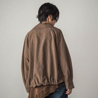 スウェードライクステンカラーブルゾン≪セットアップ対応≫ | MAYSON