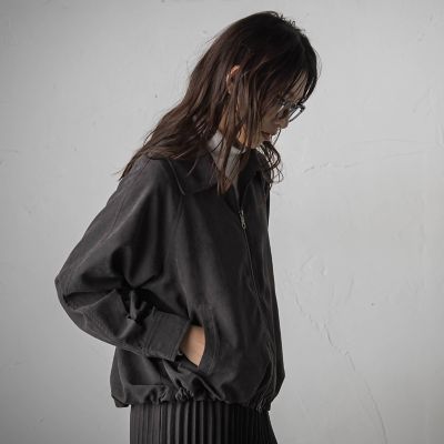 スウェードライクステンカラーブルゾン≪セットアップ対応≫ | MAYSON