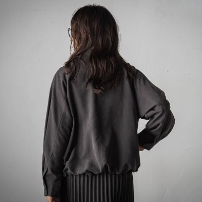 スウェードライクステンカラーブルゾン≪セットアップ対応≫ | MAYSON
