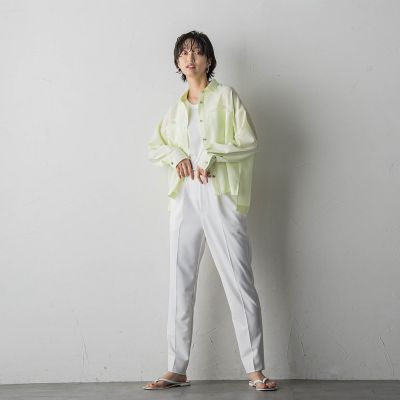 ボタニカルダイクロップドシャツ≪洗濯機で洗える≫ | MAYSON GREY