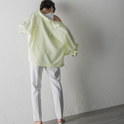 ボタニカルダイクロップドシャツ≪洗濯機で洗える≫ | MAYSON GREY