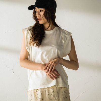 ターンスリーブプルオーバー≪洗濯機で洗える≫