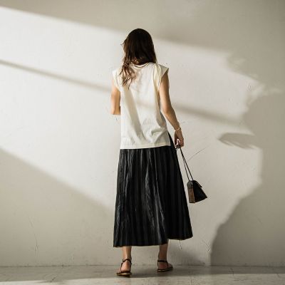 ターンスリーブプルオーバー≪洗濯機で洗える≫