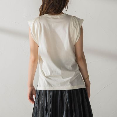 ターンスリーブプルオーバー≪洗濯機で洗える≫