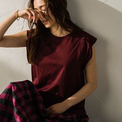 MAYSON GREY（Women）/メイソングレイ ターンスリーブプルオーバー≪洗濯機で洗える≫
