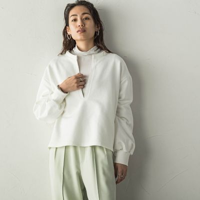 【専用】美品✨今期MAYSON GREY スキッパースウェットプルオーバー MAYSON GREY 【カタログ掲載】スキッパースウェットプルオーバー