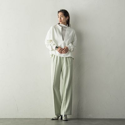 MAYSON GREY / メイソングレイ スキッパー裏毛スウェットプルオーバー≪洗濯機で洗える≫ 楽天市場】スキッパー裏毛スウェットプルオーバー≪洗濯機で