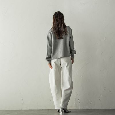 MAYSON GREY / メイソングレイ スキッパー裏毛スウェットプルオーバー≪洗濯機で洗える≫ 楽天市場】スキッパー裏毛スウェットプルオーバー≪洗濯機で