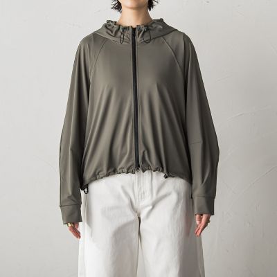 ラッシュガードクロップドパーカー≪洗濯機で洗える≫