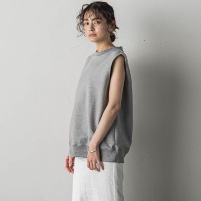 スウェットルーズベスト≪洗濯機で洗える≫