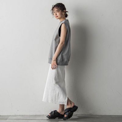 スウェットルーズベスト≪洗濯機で洗える≫