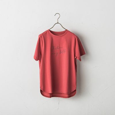 ハンドメッセージロゴＴシャツ≪洗濯機で洗える≫