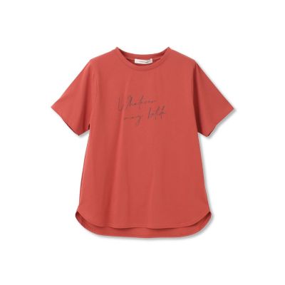 ハンドメッセージロゴＴシャツ≪洗濯機で洗える≫