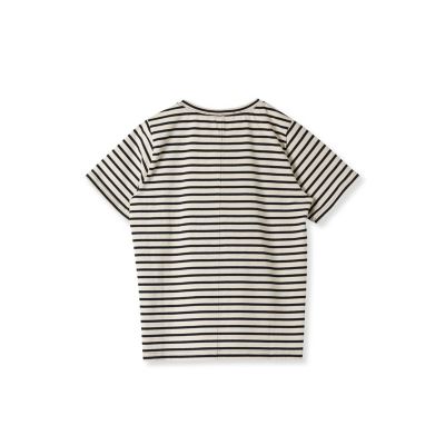 配色ステッチコンパクトＴシャツ≪洗濯機で洗える≫