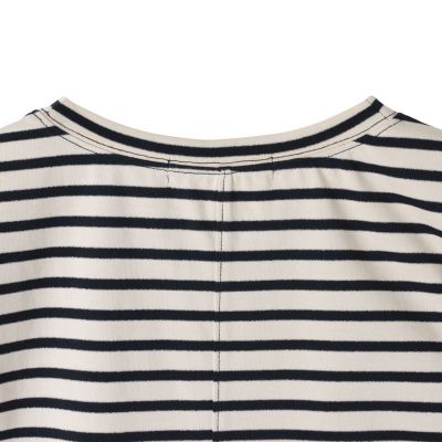 配色ステッチコンパクトＴシャツ≪洗濯機で洗える≫