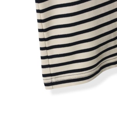 配色ステッチコンパクトＴシャツ≪洗濯機で洗える≫