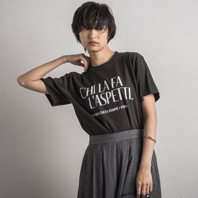 WEB限定】CHI LA FA Tシャツ≪洗濯機で洗える