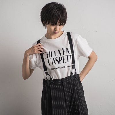 ＜MAYSON GREY（Women）＞【ＷＥＢ限定】ＣＨＩ　ＬＡ　ＦＡ　Ｔシャツ≪洗濯機で洗える≫