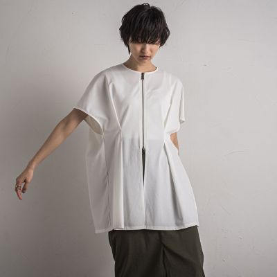 ウエストタックＺＩＰプルオーバー≪手洗い可能≫