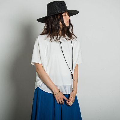 【ＷＥＢ限定】ポンチラグラン布帛切替プルオーバー≪洗濯機で洗える≫