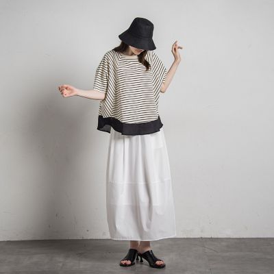 【ＷＥＢ限定】ポンチラグラン布帛切替プルオーバー≪洗濯機で洗える≫