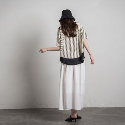 【ＷＥＢ限定】ポンチラグラン布帛切替プルオーバー≪洗濯機で洗える≫