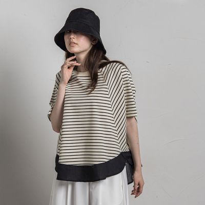 【ＷＥＢ限定】ポンチラグラン布帛切替プルオーバー≪洗濯機で洗える≫