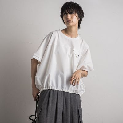 【ＷＥＢ限定】タフタドッキングポケットプルオーバー≪洗濯機で洗える≫