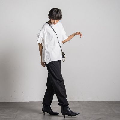 レイヤースリーブプルオーバー≪手洗い可能≫