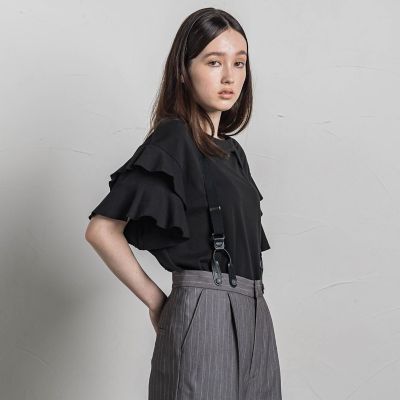 レイヤースリーブプルオーバー≪手洗い可能≫
