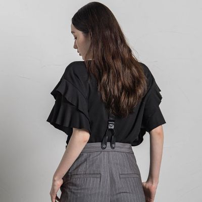 レイヤースリーブプルオーバー≪手洗い可能≫