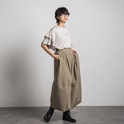 レイヤースリーブプルオーバー≪手洗い可能≫