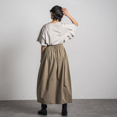 レイヤースリーブプルオーバー≪手洗い可能≫