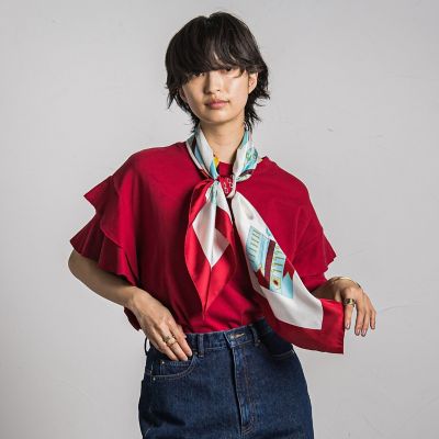 レイヤースリーブプルオーバー≪手洗い可能≫