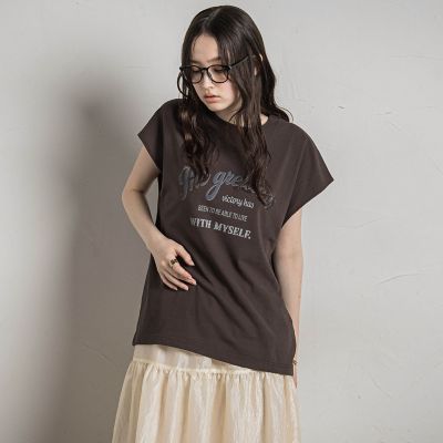 ビンテージロゴフレンチＴシャツ≪洗濯機で洗える≫