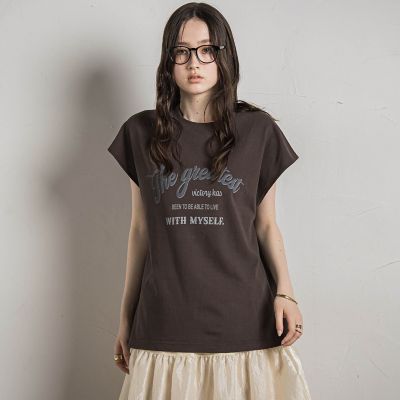 ビンテージロゴフレンチＴシャツ≪洗濯機で洗える≫