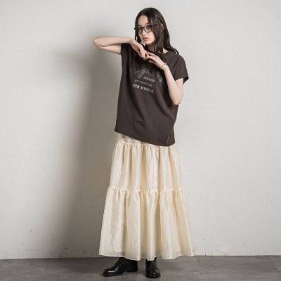 ビンテージロゴフレンチＴシャツ≪洗濯機で洗える≫
