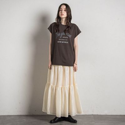 ビンテージロゴフレンチＴシャツ≪洗濯機で洗える≫