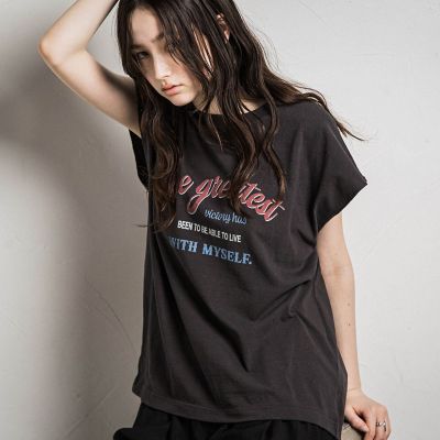 ビンテージロゴフレンチＴシャツ≪洗濯機で洗える≫