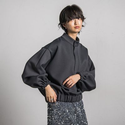 【カタログ掲載】スキッパースウェットプルオーバー≪洗濯機で洗える≫