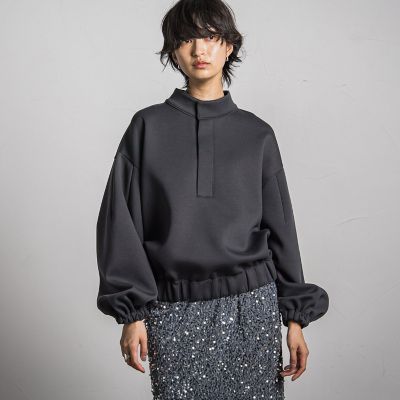 【カタログ掲載】スキッパースウェットプルオーバー≪洗濯機で洗える≫