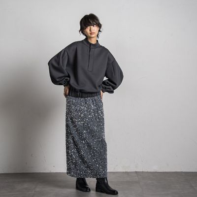 【カタログ掲載】スキッパースウェットプルオーバー≪洗濯機で洗える≫