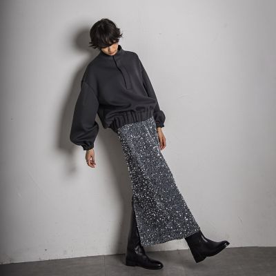 【カタログ掲載】スキッパースウェットプルオーバー≪洗濯機で洗える≫