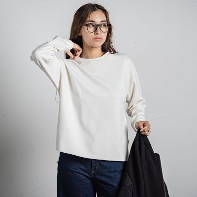 Ｖガゼットロングスリーブプルオーバー≪洗濯機で洗える≫