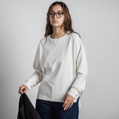Ｖガゼットロングスリーブプルオーバー≪洗濯機で洗える≫