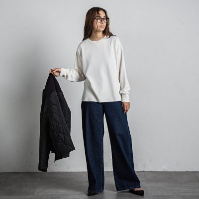Ｖガゼットロングスリーブプルオーバー≪洗濯機で洗える≫