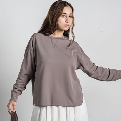 Ｖガゼットロングスリーブプルオーバー≪洗濯機で洗える≫