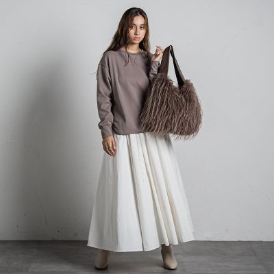 Ｖガゼットロングスリーブプルオーバー≪洗濯機で洗える≫