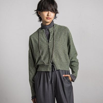 メランジリブタートルネックプルオーバー≪手洗い可能≫